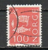 Norway, 1973, Motifs/Cave & Rock Paintings, 100ö/Red, USED - Oblitérés