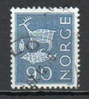 Norway, 1963, Motifs/Cave & Rock Paintings, 90ö, USED - Used Stamps