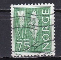 Norway, 1973, Motifs/Wheat & Atlantic Cod, 75ö, USED - Gebruikt