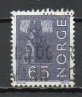 Norway, 1963, Motifs/Stave Church, 65ö, USED - Gebraucht