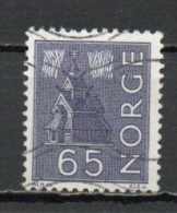 Norway, 1963, Motifs/Stave Church, 65ö, USED - Gebruikt