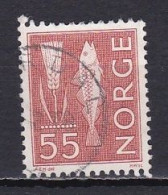 Norway, 1963,Motifs/ Wheat & Atlantic Cod, 55ö, USED - Usados