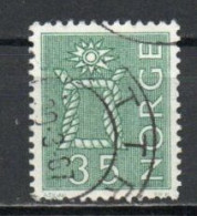 Norway, 1963, Motifs/Rope Knot & Sun, 35ö, USED - Gebraucht