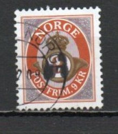 Norway, 2002, Posthorn, 9kr, USED - Gebruikt