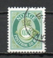 Norway, 1997, Posthorn, 0.50kr/Perf 12¾ X 13½, USED - Used Stamps