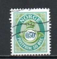 Norway, 2001, Posthorn, 0.50kr/Perf 13¾ X 13¼, USED - Usati