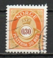 Norway, 1997, Posthorn, 0.30kr, USED - Usados