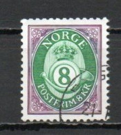 Norway, 1995, Posthorn, 8kr, USED - Gebruikt