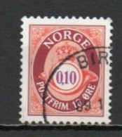Norway, 1997, Posthorn, 0.10kr, USED - Gebruikt