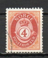 Norway, 1997, Posthorn, 4kr, USED - Usati