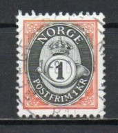 Norway, 1996, Posthorn, 1kr, USED - Gebraucht