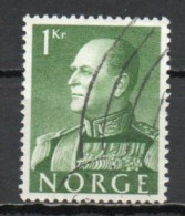 Norway, 1959, King Olav V, 1Kr, USED - Gebruikt