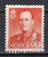 Norway, 1959, King Olav V, 90ö, USED - Gebruikt