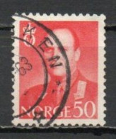 Norway, 1962, King Olav V, 50ö/Red, USED - Gebraucht