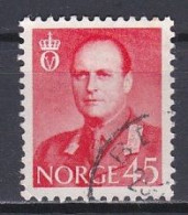 Norway, 1958, King Olav V, 45ö, USED - Gebruikt