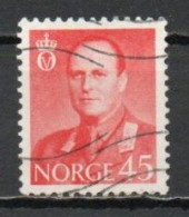 Norway, 1958, King Olav V, 45ö, USED - Oblitérés