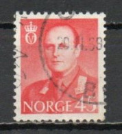 Norway, 1958, King Olav V, 45ö, USED - Usados
