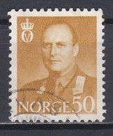 Norway, 1959, King Olav V, 50ö/Ochre, USED - Usati