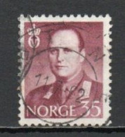 Norway, 1960, King Olav V, 35ö/Brown-Lake, USED - Usados