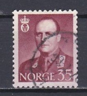 Norway, 1960, King Olav V, 35ö/Brown-Lake, USED - Gebraucht