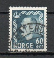 Norway, 1951, King Haakon VII, 60ö, USED - Oblitérés