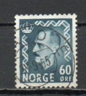 Norway, 1951, King Haakon VII, 60ö, USED - Gebruikt