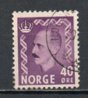 Norway, 1955, King Haakon VII, 40ö, USED - Usati