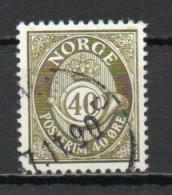 Norway, 1978, Posthorn/Recess, 40ö, USED - Oblitérés