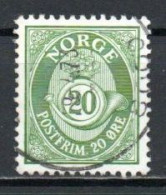 Norway, 1969, Posthorn/Recess, 20ö/Phosphor, USED - Gebraucht