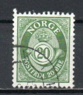 Norway, 1962, Posthorn/Recess, 20ö, USED - Gebruikt