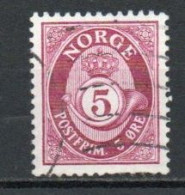 Norway, 1962, Posthorn/Recess, 5ö, USED - Gebraucht