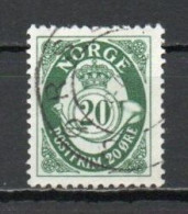 Norway, 1952, Posthorn/Photogravure, 20ö/Green, USED - Usati
