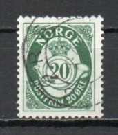 Norway, 1952, Posthorn/Photogravure, 20ö/Green, USED - Used Stamps