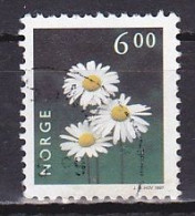 Norway, 1997, Flowers/Oxeye Daisy, 6.00kr, USED - Gebruikt