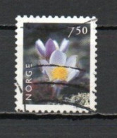 Norway, 1998, Flowers/Pasque Flower, 7.50kr, USED - Oblitérés