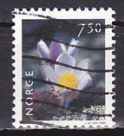 Norway, 1998, Flowers/Pasque Flower, 7.50kr, USED - Oblitérés