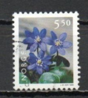 Norway, 1998, Flowers/Hepatica, 5.50kr, USED - Usados