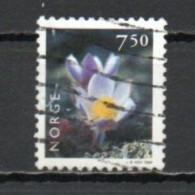 Norway, 1998, Flowers/Pasque Flower, 7.50kr, USED - Oblitérés
