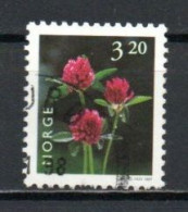 Norway, 1997, Flowers/Red Clover, 3.20kr, USED - Usati