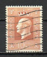 Norway, 1970, King Olav V, 10kr, USED - Used Stamps