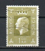 Norway, 1970, King Olav V, 1kr, USED - Used Stamps