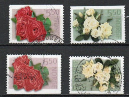 Norway, 2003, Roses 3rd Series, Set, USED - Gebraucht