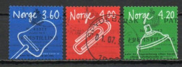 Norway, 1999-2000, Norwegian Inventions, Set, USED - Oblitérés