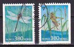 Norway, 1998, Insects, Set, USED - Gebruikt