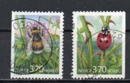 Norway, 1997, Insects, Set, USED - Oblitérés