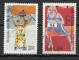 Norway, 1996, Modern Olympic Games Centenary, Set, USED - Usati