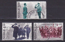 Norway, 1995, Liberation 50th Anniv, Set, USED - Gebraucht