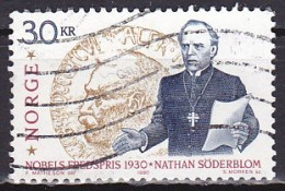 Norway, 1990, Nobel Peace Prize Winner/Nathan Söderblom, 30kr, USED - Used Stamps