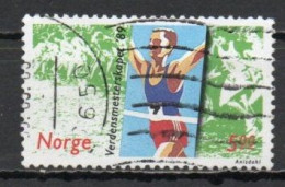 Norway, 1989, World Cross Country Championships, 5kr, USED - Usados