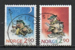 Norway, 1988, Christmas, Set, USED - Usados